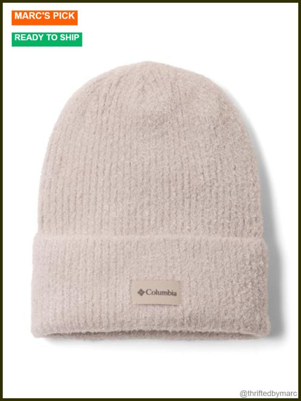 Columbia Luxe Cuffed Beanie Recycled Content One Size Fits Most